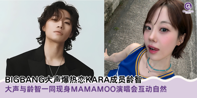BIGBANG大声爆热恋KARA成员龄智